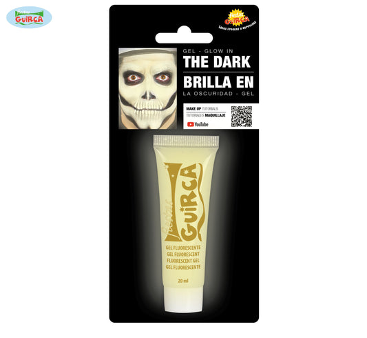 Glow in the Dark Gel Make Up