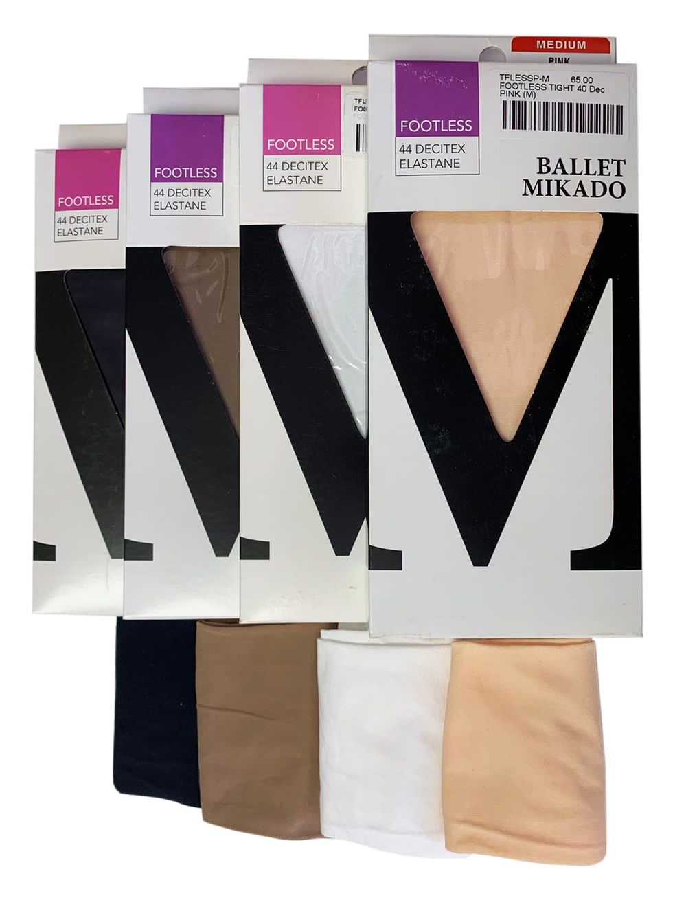 Mikado Full Footless Tights